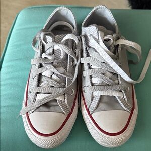 Classic Gray Canvas Sneakers
